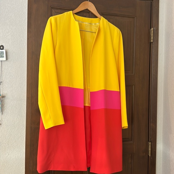 Jacket long colorful - Picture 1 of 5
